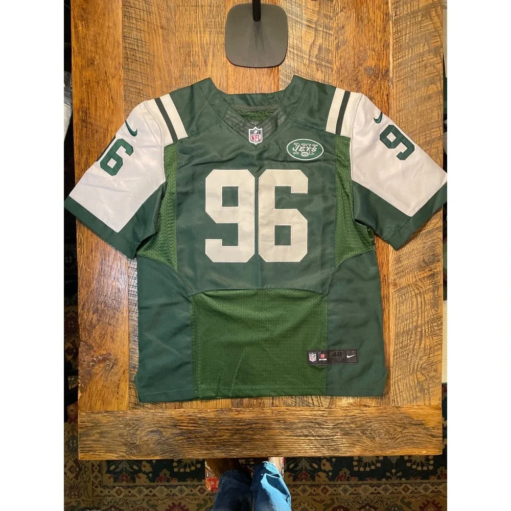 Nike Green Jet's‎ Wilkerson 96 NFL Football Jersey Men's Size XX Large Official